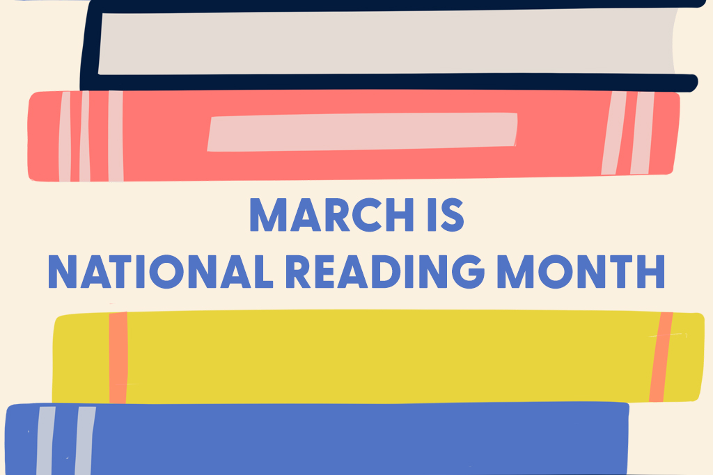 Beyond Books: For the love of reading! Celebrate National Reading Month in&nbsp;March