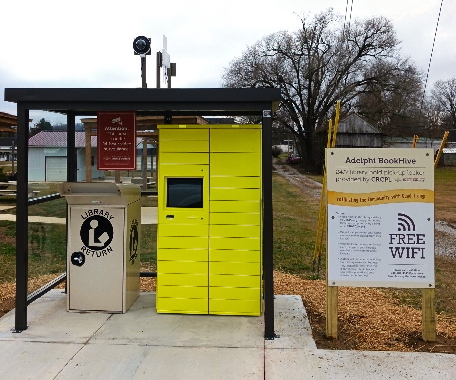 New BookHives in Adelphi and&nbsp;Massieville