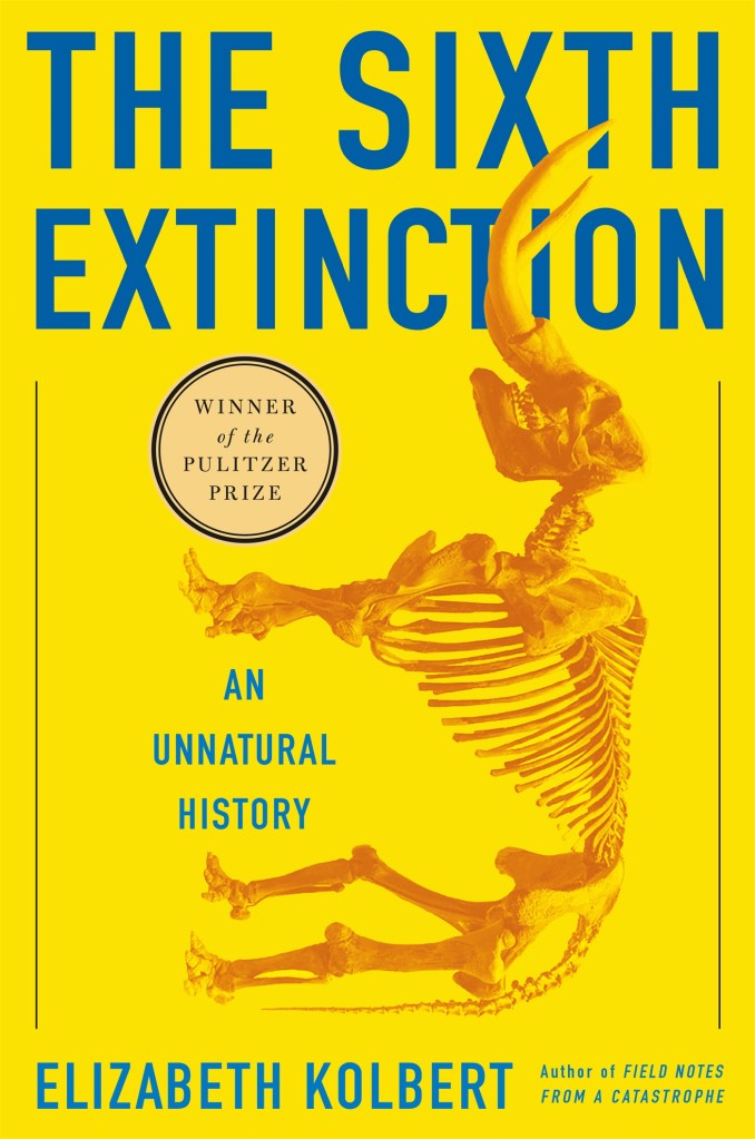 Book cover of The Sixth Extinction